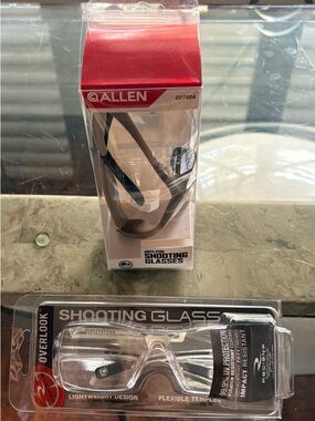 Allen Anti-Fog Shooting Glasses - Clear Lenses